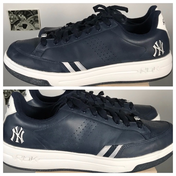 blue yankee fitted g unit sneakers